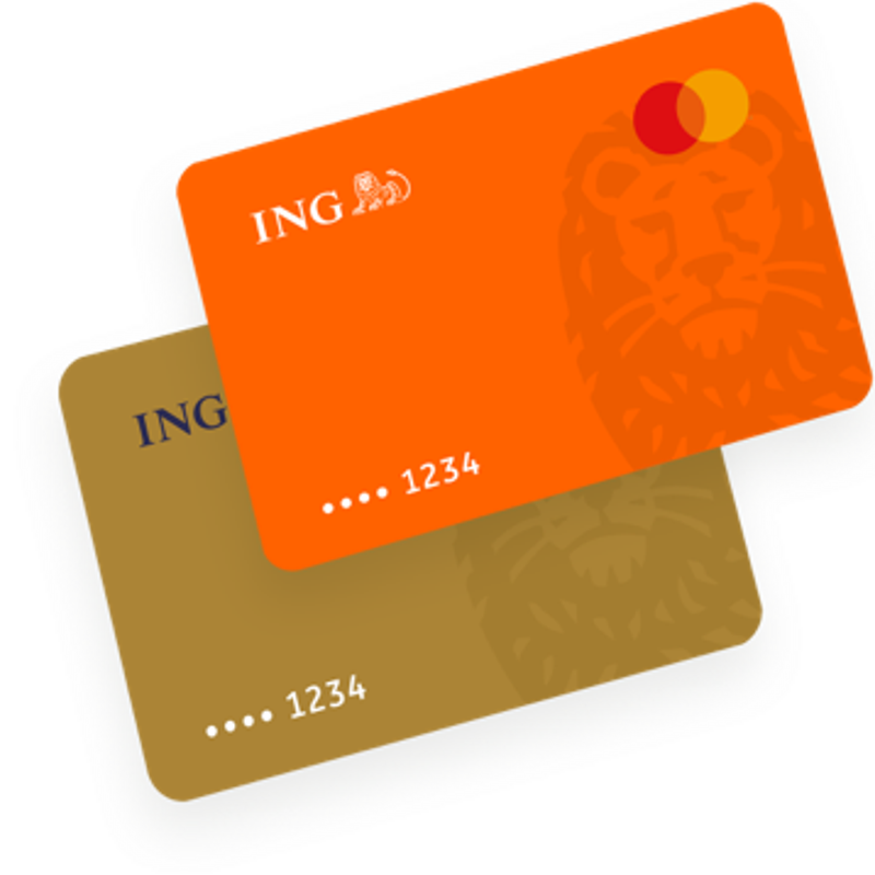 tarjetas de ING