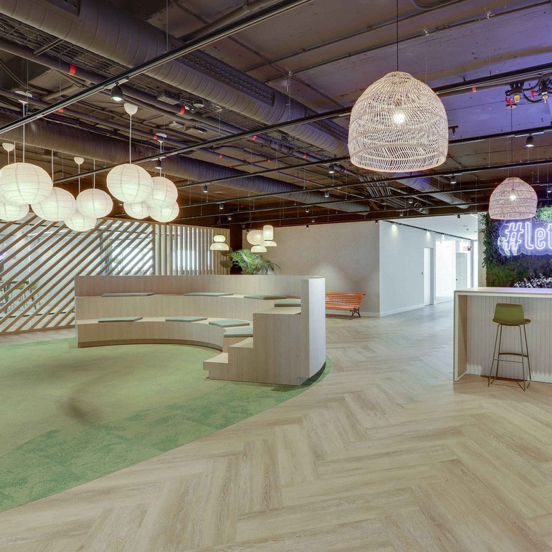 Oficina interior Lets collaborate